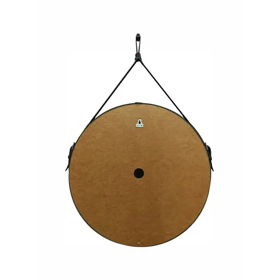 Зеркало ACWEN "Millenium Black Led" D-65 на ремне из натурал. кожи черного цвета