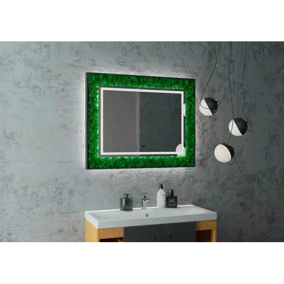 Зеркало ACWEN "Forest Led" 100х80 с бесконтактным сенсором