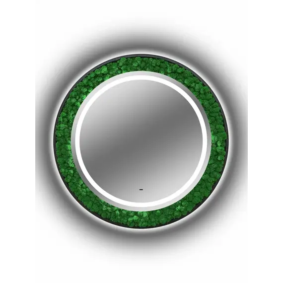 Зеркало ACWEN "Forest Led" d80/d100 с бесконтактным сенсором