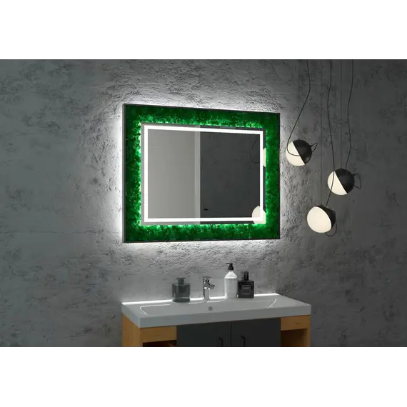 Зеркало ACWEN "Forest Led" 100х80 с бесконтактным сенсором