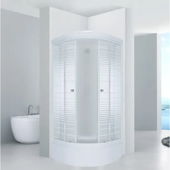 Душевое ограждение Triton ПОЛОСЫ  В (средний поддон)