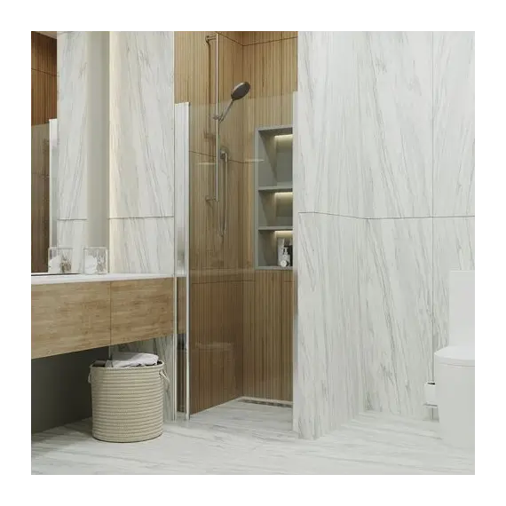 Душевая дверь в нишу Triton Уно прозрачное стекло, распашная