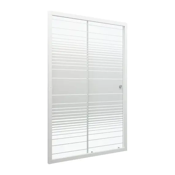 Душевая дверь в нишу Triton Слайд  прозрачное/полосы