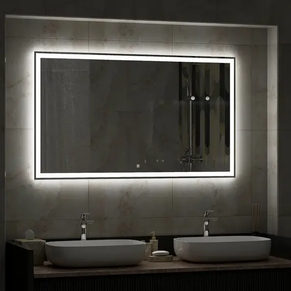 Зеркало ACWEN "Mercury Led" с подогревом