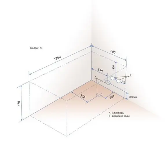 Ванна акриловая Triton Ультра