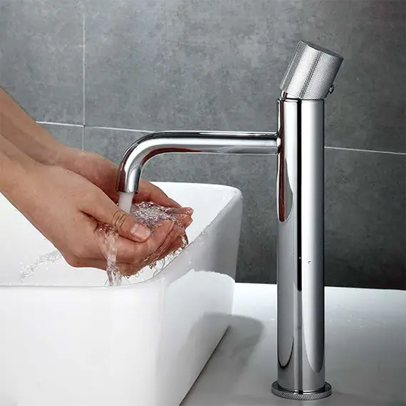 Смеситель  для накладной раковины ACWEN 2005А-2, хром