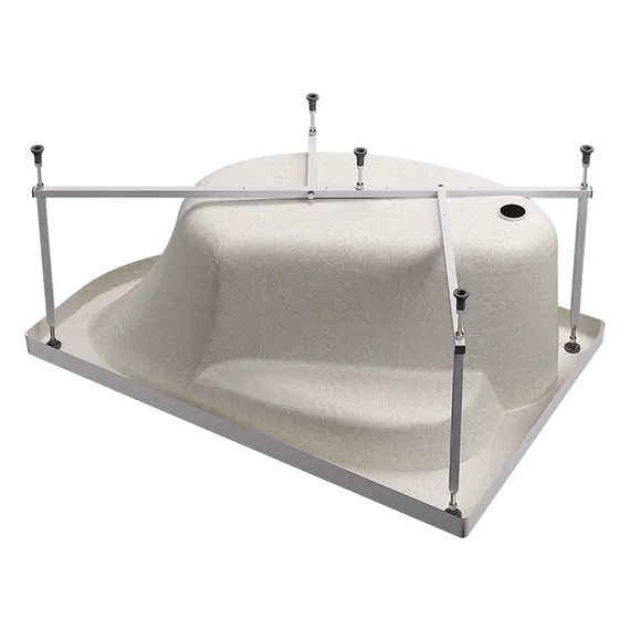 Ванна акриловая TIMO IVA L / R 150х95, 160х100