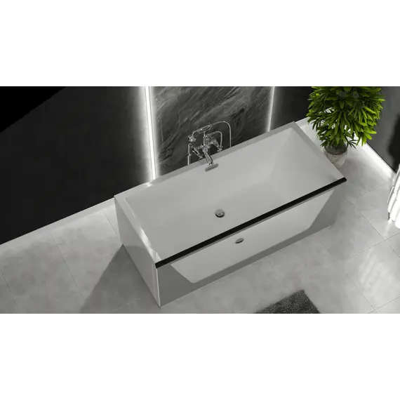 Ванна Aima NEO 170*75 1 стекло (матовое серое)