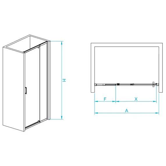 Душевая дверь RGW PA-008