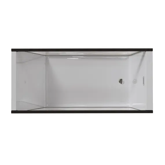 Ванна  AIMA NEO 170*75 2 стекла (принт бетон)