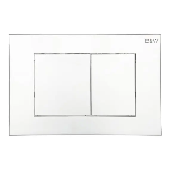 Клавиша смыва Black&White WPI-09533 хром глянцевый