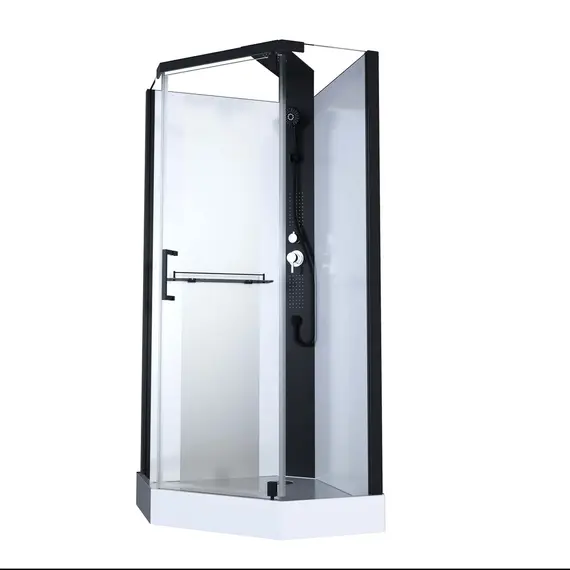 Душевая кабина Black&White G8705 , 90х90х217