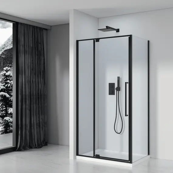 Душевое ограждение Black&White S818 BC