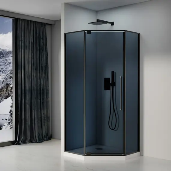 Душевое ограждение Black&White  S815 BG