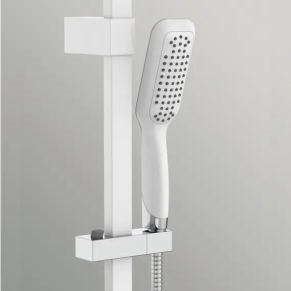 Душевая панель Black&White  W1210 Shine White (1300х405x230)