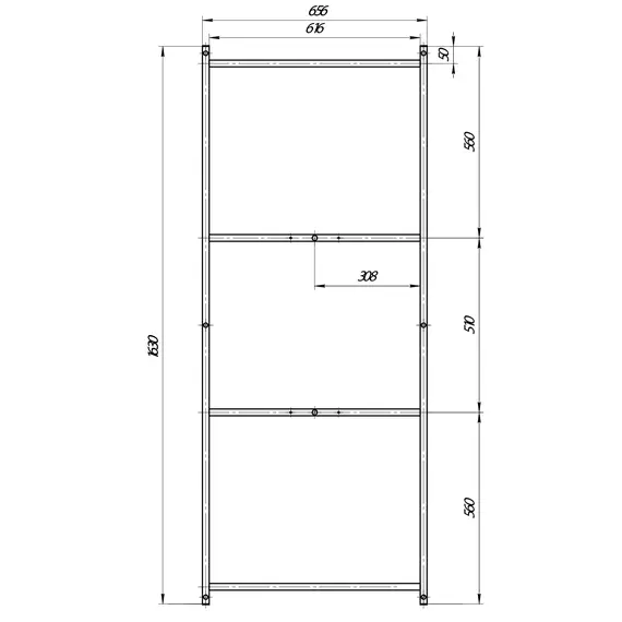 Рама сварная ПУ 170*70