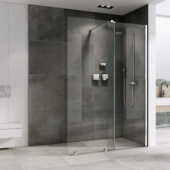 Душевая перегородка ABBER Komfort AG09120 хром