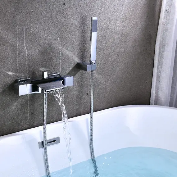 Смеситель для ванны и душа ACWEN 80105S хром