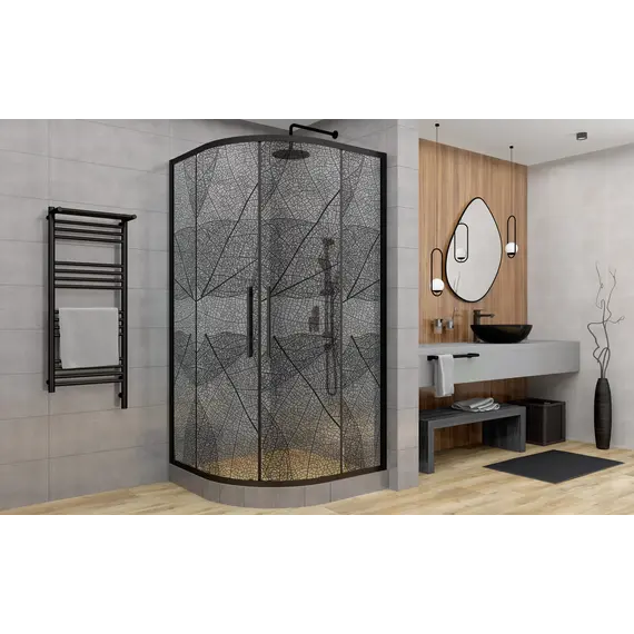 Душевое ограждение HB90 DTO четверть круга