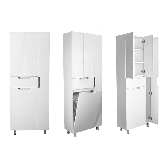 Колонна Style Line "Оптима 700" напольная (1ящ, отделение под халаты)