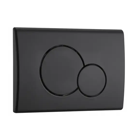 Кнопка  смыва нажимная для инсталляции WW MARBERG 507 RD MT-BL  круглая