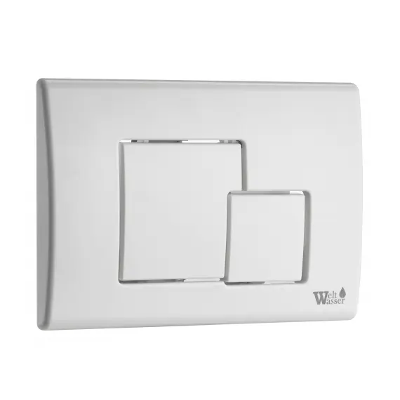 Кнопка смыва для инсталляции WW MARBERG 507 SE GL-WT квадрат