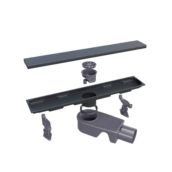 Душевой трап RGW SDR-22B черный