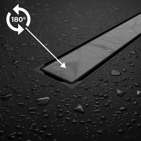 Душевой трап RGW SDR-22B черный