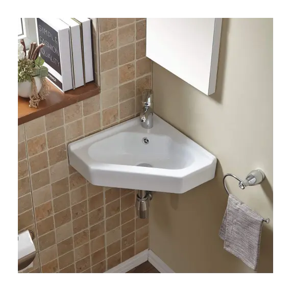 WW AISBACH 7012 GL-WT Раковина подвесная (глянцевая белая) 550х385х170 мм