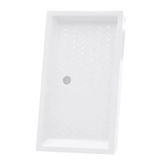 Душевой поддон прямоугольный керамический RGW CR высота 10 см