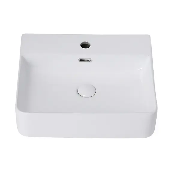 Раковина накладная ABBER Rechteck AC2203 белая