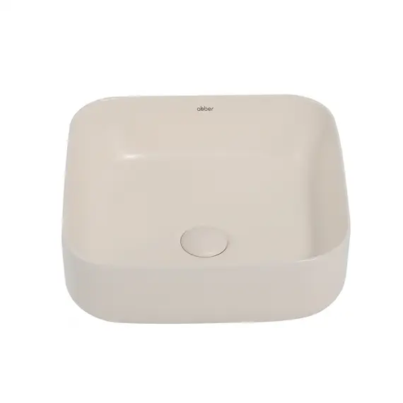Раковина накладная ABBER Rechteck AC2211MBE светло-бежевая матовая