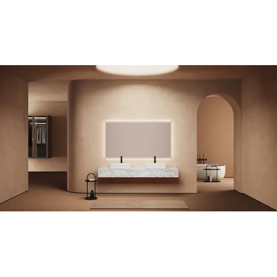 Раковина накладная ABBER Rechteck AC2216 белая