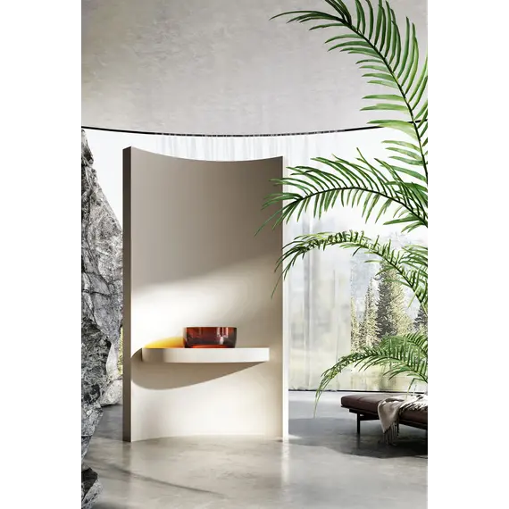 Раковина накладная прозрачная ABBER Kristall AT2804Opal