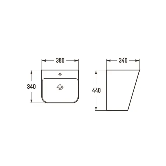 Раковина Ceramalux 500Q
