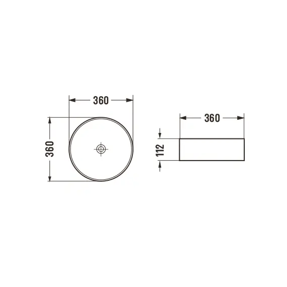 Раковина Ceramalux GL05 стекло золото