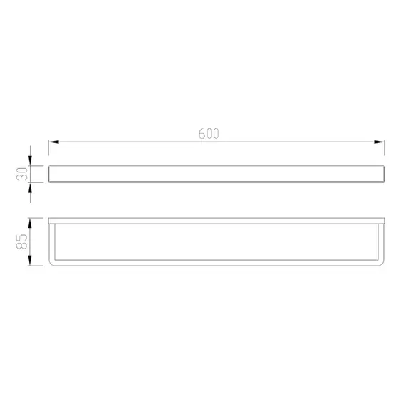 Полотенцедержатель ABBER Westen AA1755G золото матовое