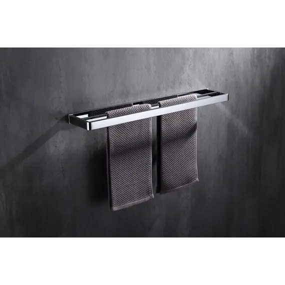 Полотенцедержатель двойной ABBER Westen AA1756 хром