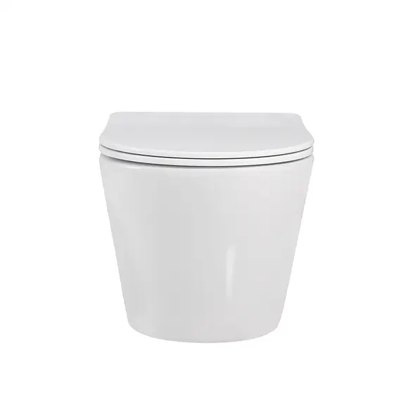 Унитаз ABBER Bequem AC1102 подвесной белый, безободковый