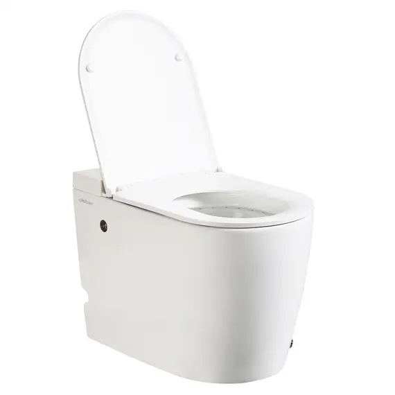 Унитаз ABBER Bequem AC1114P приставной белый с импульсным смывом