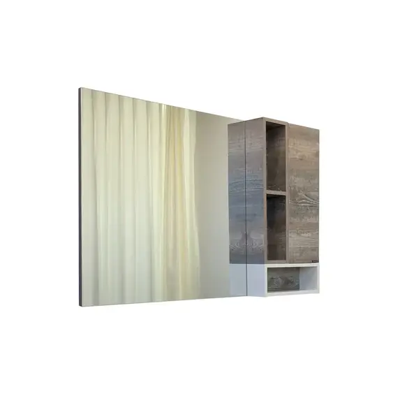 Зеркало-шкаф Comforty Турин, дуб бежевый