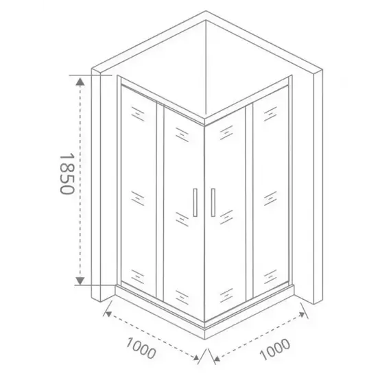 Душевые уголки Good Door  LIRA CR без поддона