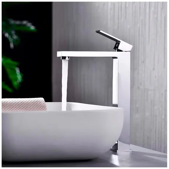 Смеситель для накладной раковины ACWEN W-2102A-2 хром