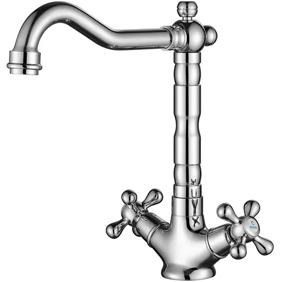 Смеситель на раковину Gappo Sofia G4063, вентильный хром