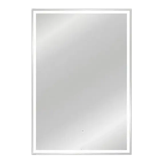Зеркало-шкаф "КВАРТЕТ 50*80" с подсветкой, сенсор на зеркале