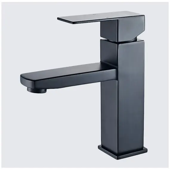 Смеситель для раковины ACWEN 21.102019  черный матовый