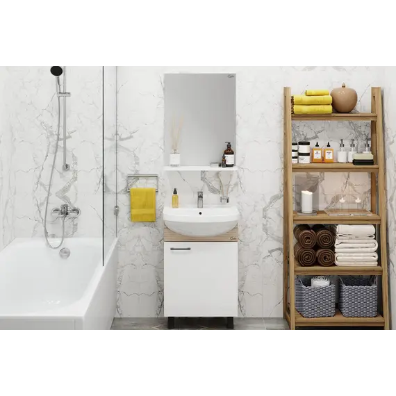 Зеркало Onika ЭКО 52 белое