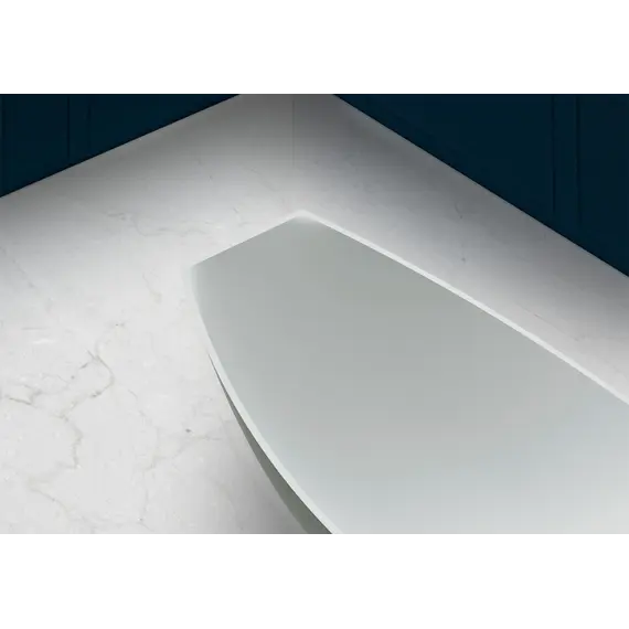Ванна из искусственного камня ABBER Stein AS9610 белая матовая 180*80