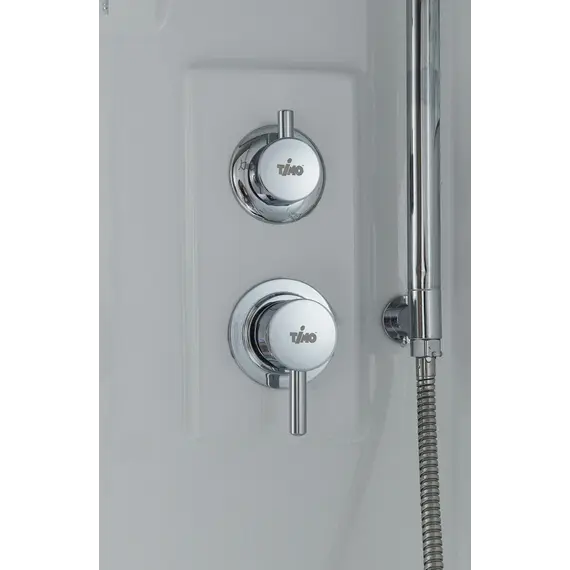 Душевая кабина четверть круга Timo Standart Т-5509 низкий поддон 90*90*225