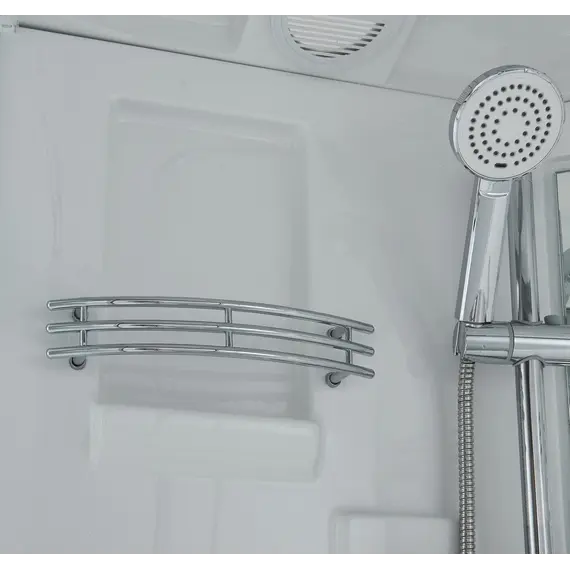 Душевая кабина четверть круга Timo Standart Т-5509 низкий поддон 90*90*225